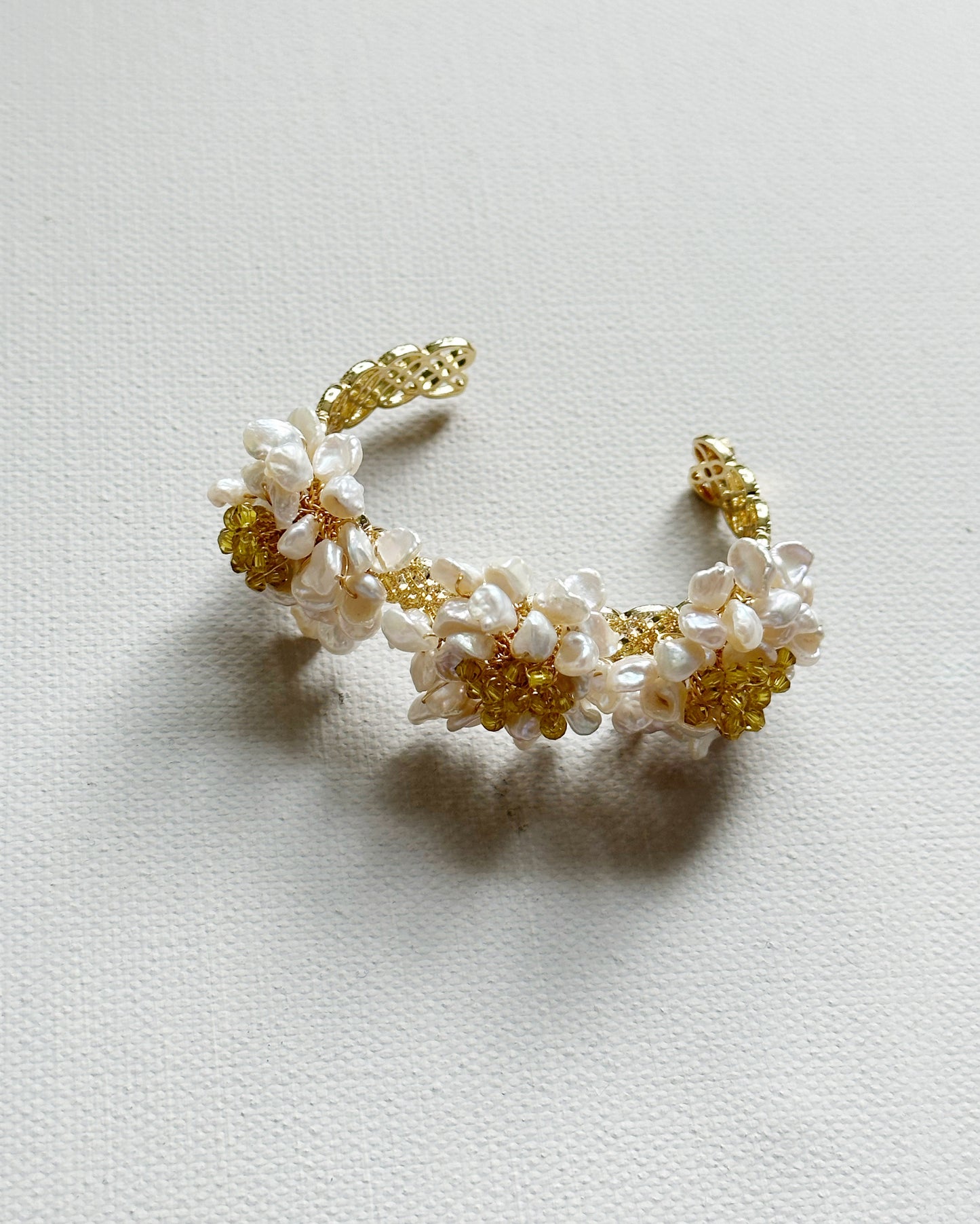 Victoria's statement peonies bangle