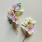 《Anita's Spring Garden》plum blossom berries statement brooch