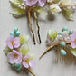 《Anita's Spring Garden》plum blossom berries statement brooch