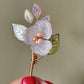 Elizabeth's English garden small floral brooch