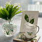 Antique Victorian lily of the valley tile