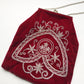 Preloved Luxurious Victorian Inspired Hand Beaded Velvet Handbag
