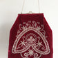 Preloved Luxurious Victorian Inspired Hand Beaded Velvet Handbag