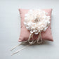 Signature Peony Ring Pillow in Vintage Pink