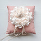 Signature Peony Ring Pillow in Vintage Pink
