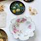 Antique Rosenthal & Company hand painted scallop edged small plate