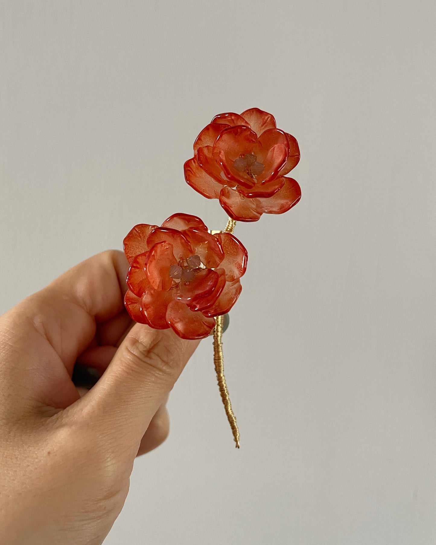 A rose is a rose brooch