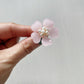 Classic Sakura glass and pearls ring
