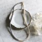 Two-tone freshwater pearl necklace in white and grey