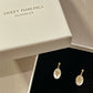 Lily of the valley mother of pearl earrings