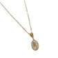 Lily of the valley gold necklace