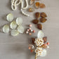 Hydrangea symphony for autumn brooch