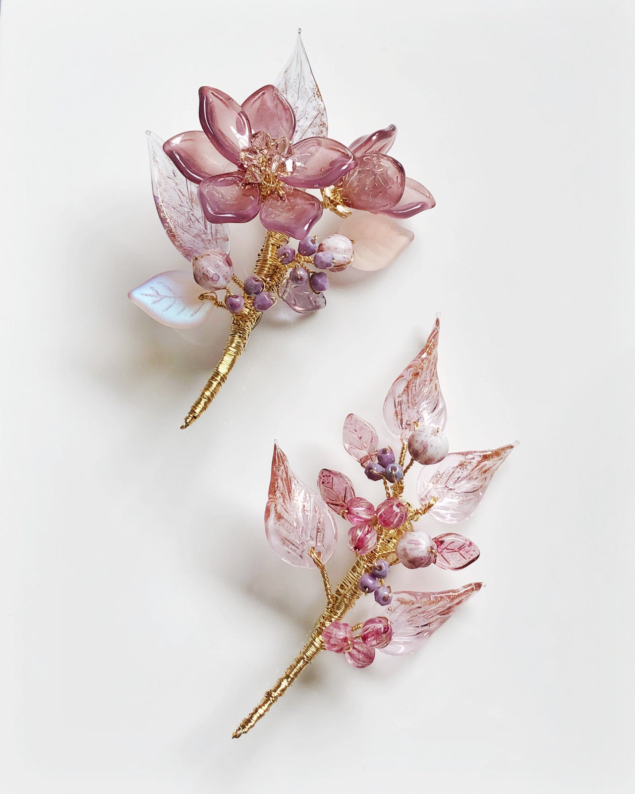 《Special Edition》 Foliage brooch in Mid-Autumn