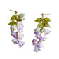 Spring Canterbury bell flowers earrings in purple