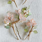 Dawn of spring flower hair slide