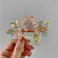 Dawn of spring flower hair slide