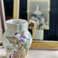 Antique Victorian lily of the valley hand painted milk jug