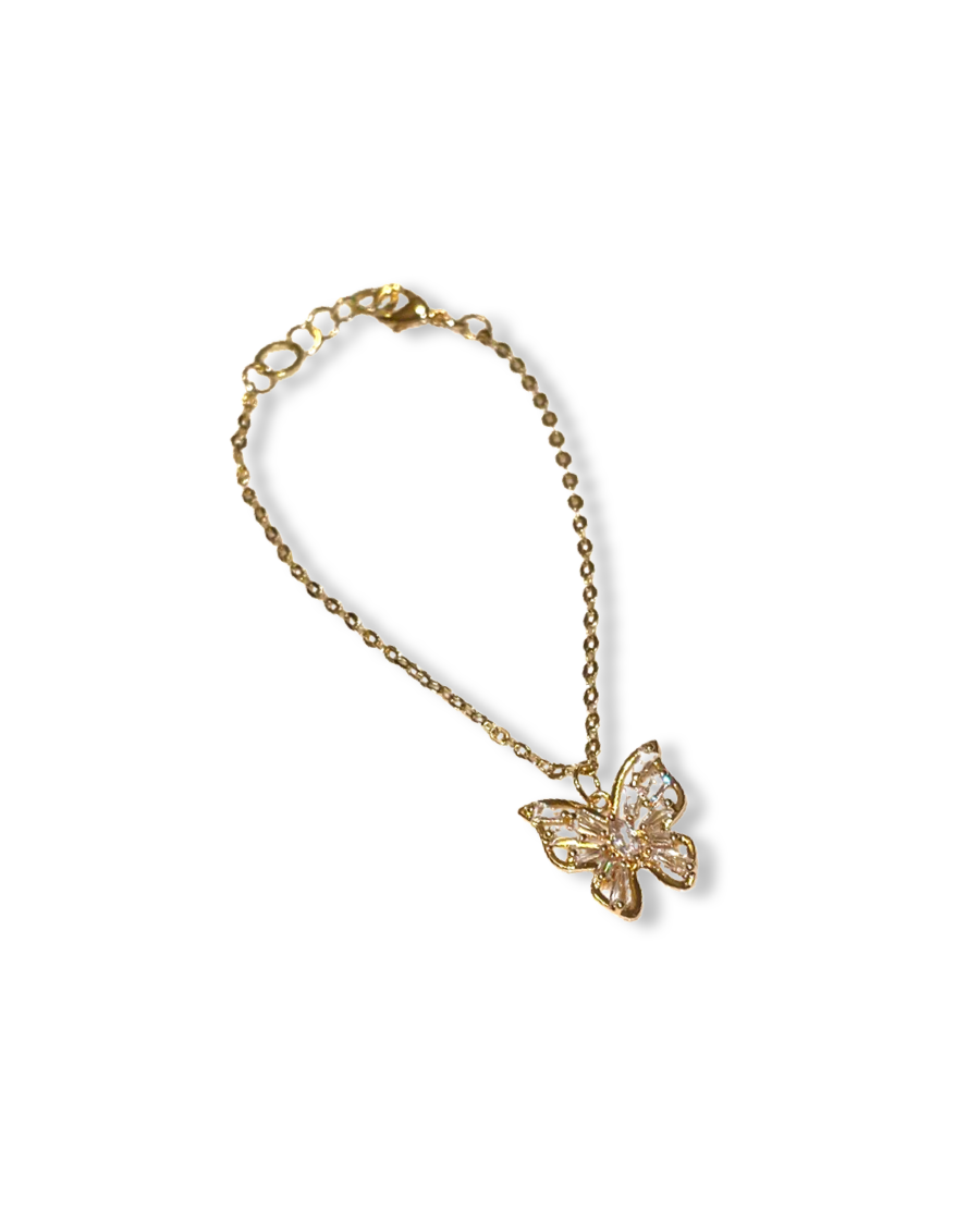 My heart aflutter butterfly bracelet