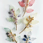 Foliage brooch in Autumn