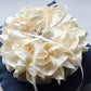 Signature Peony Ring Pillow in Antique Blue and Peony