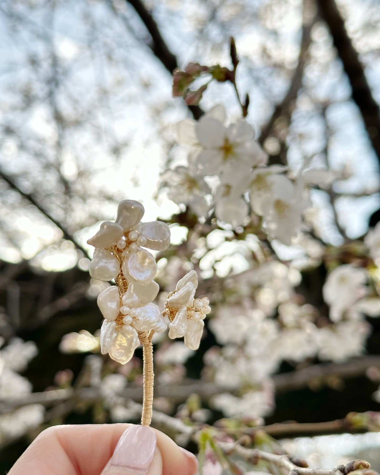 Ueno Sakura Collection: small sakura brooch