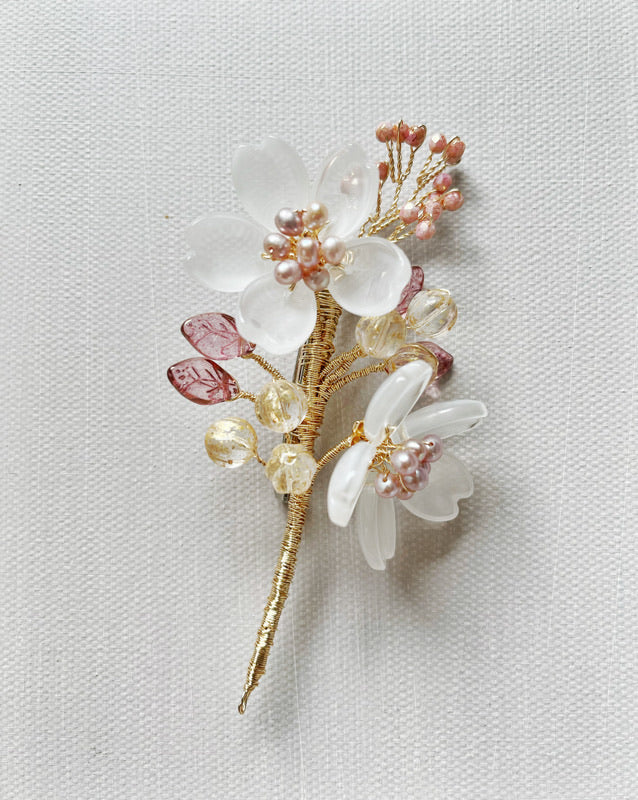 The classic sakura brooch - deluxe